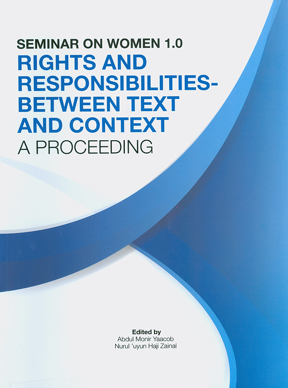 Rights and responsibilities-between text and content : a proceeding 