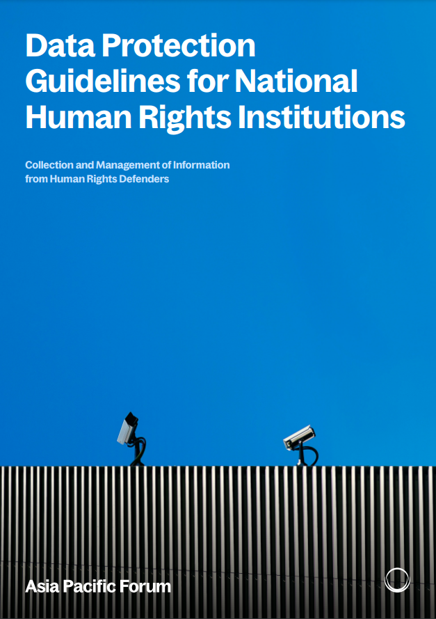  Data protection guidelines for National Human Rights Institutions