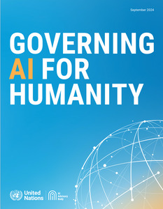  Governing AI for humanity : Final report