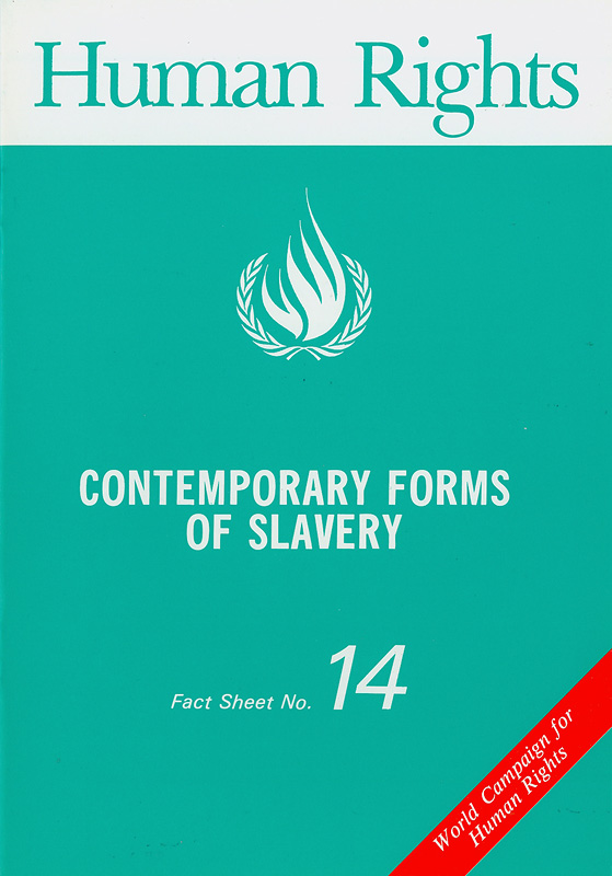  Contemporary forms of slavery 
