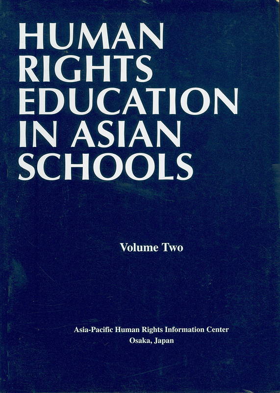  Human rights education in Asian schools. 